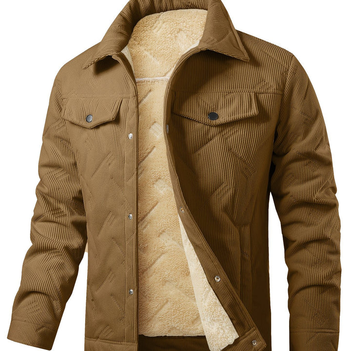 Wallace | Rugged Snap-Button Utility Jacket