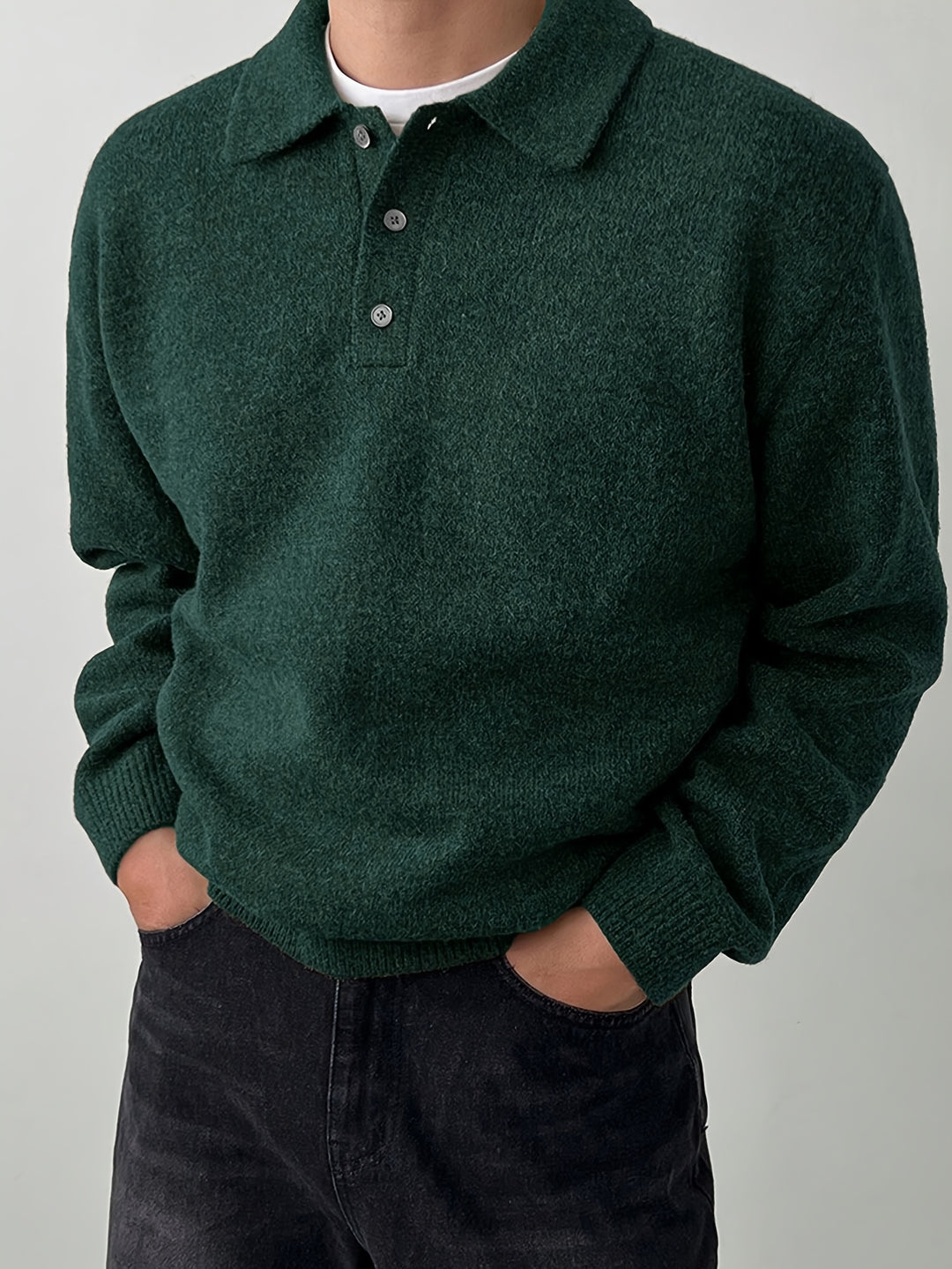 Reid | Polo Collar Knit Jumper