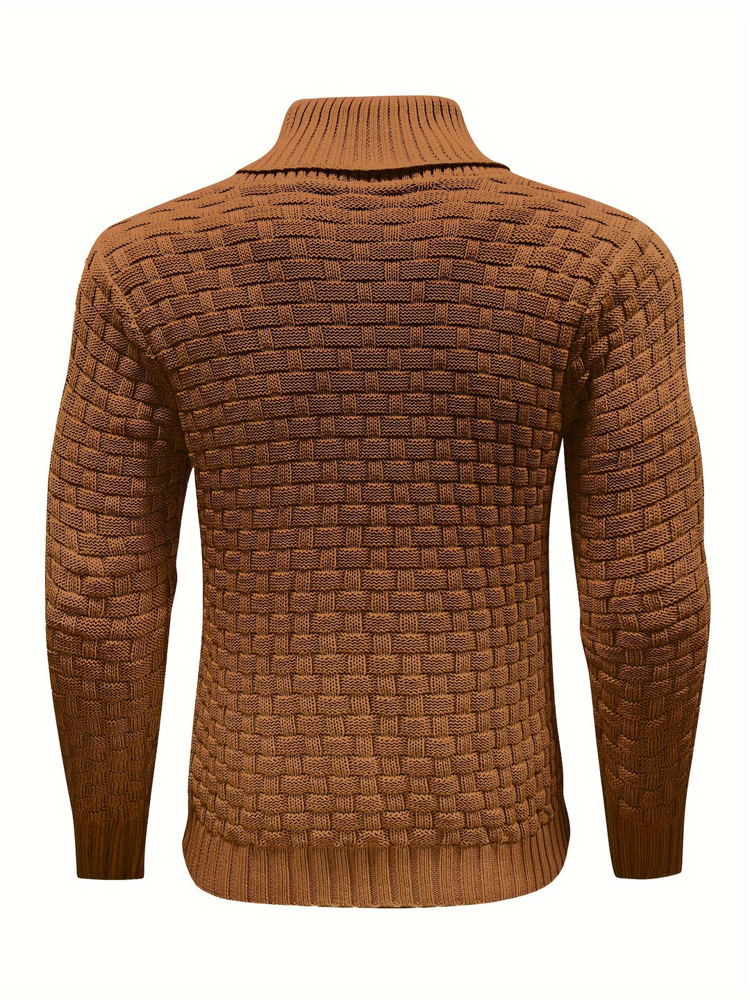 Barrett | Textured Shawl-Collar Jumper