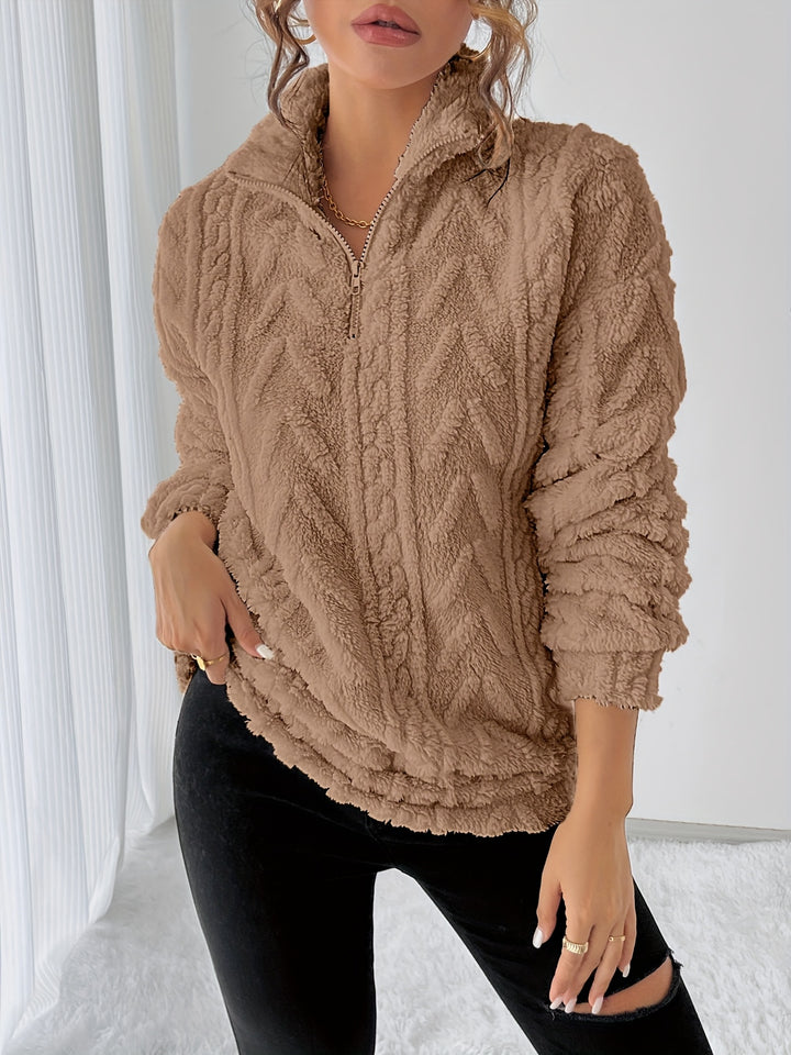 Susanna | Cosy Textured Sweatshirt
