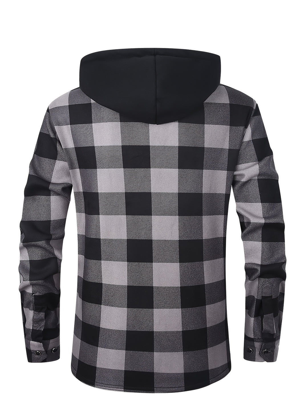 Rowan | Hooded Checked Shirt Jacket