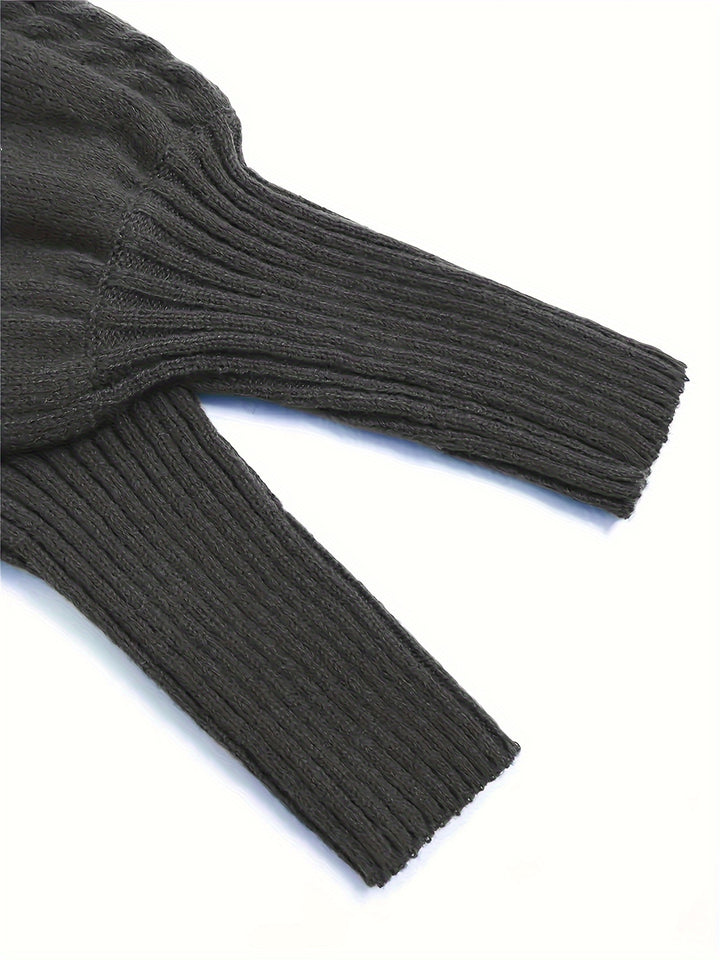 Penelope | Textured Cable-Knit Sweater