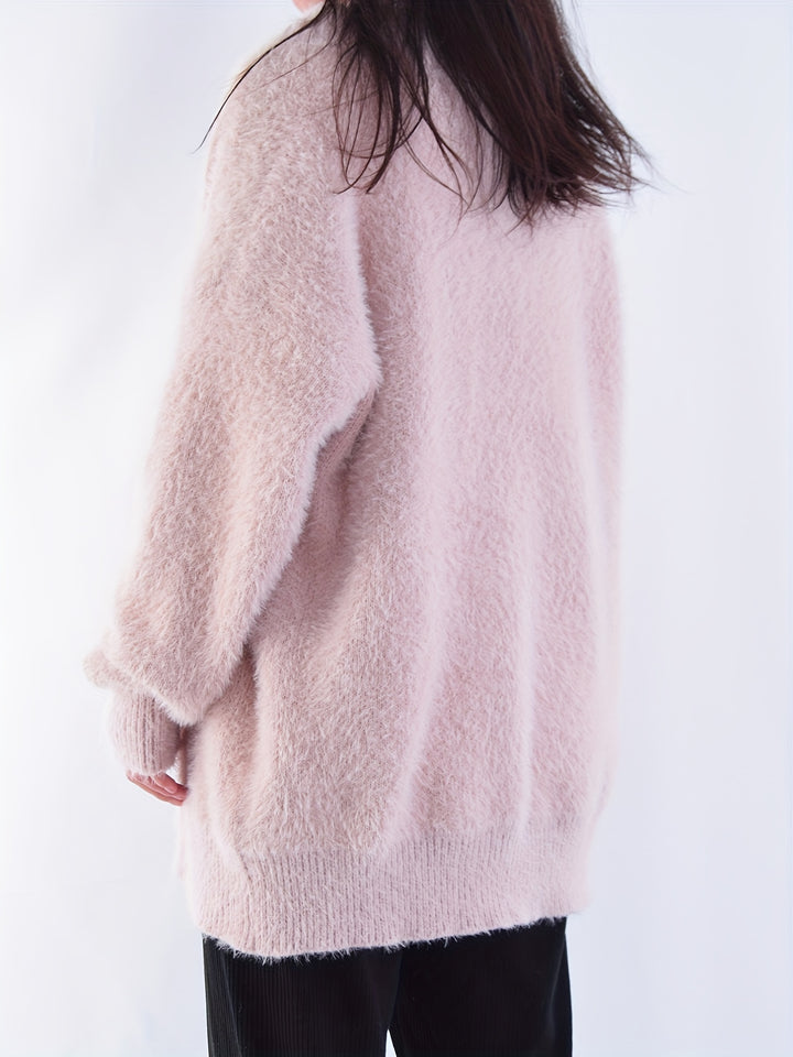 Elowen | Soft V-Neck Cardigan