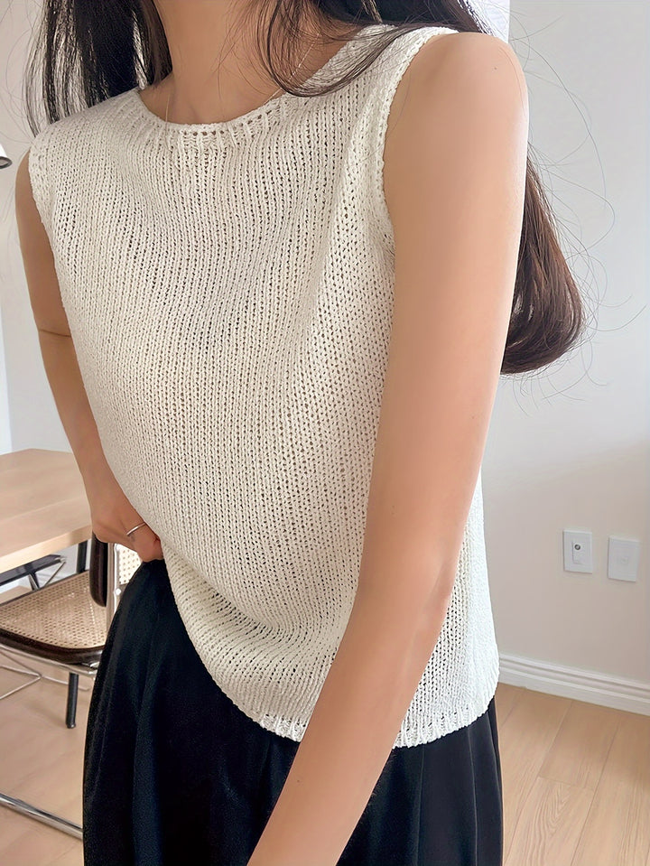Juniper | Relaxed Sleeveless Knit Top