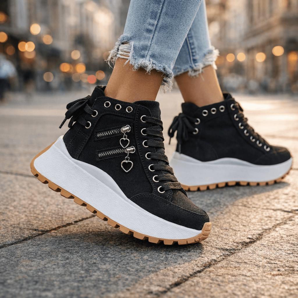 Fenella | Premium High Cut Lace Shoes