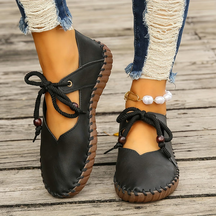 Keziah | Stylish Retro Shallow-Cut Flat Shoes