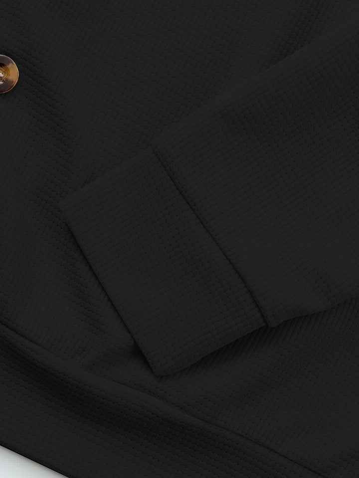 Clifford | Textured Button-Up Overshirt