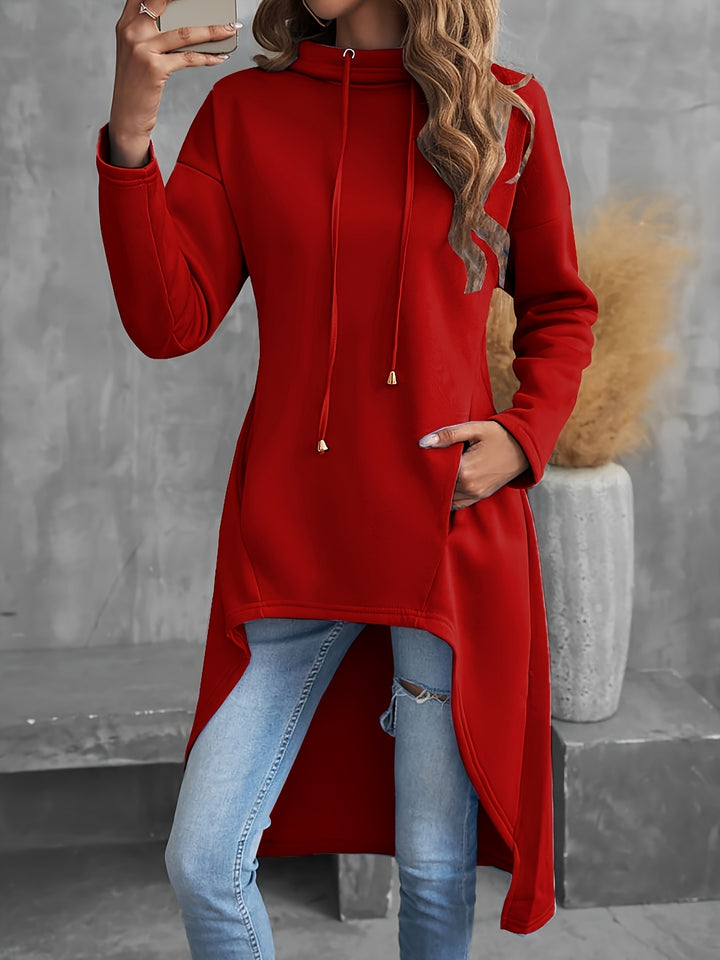 Faye | Relaxed High-Low Hoodie