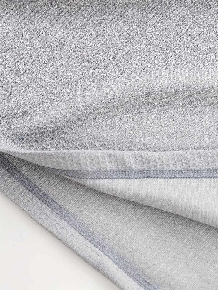 Sawyer | Textured Contrast Henley Shirt