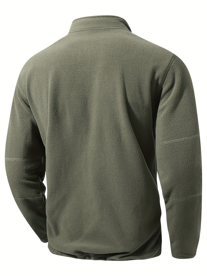 Fraser | Stand-Collar Half-Zip Pullover