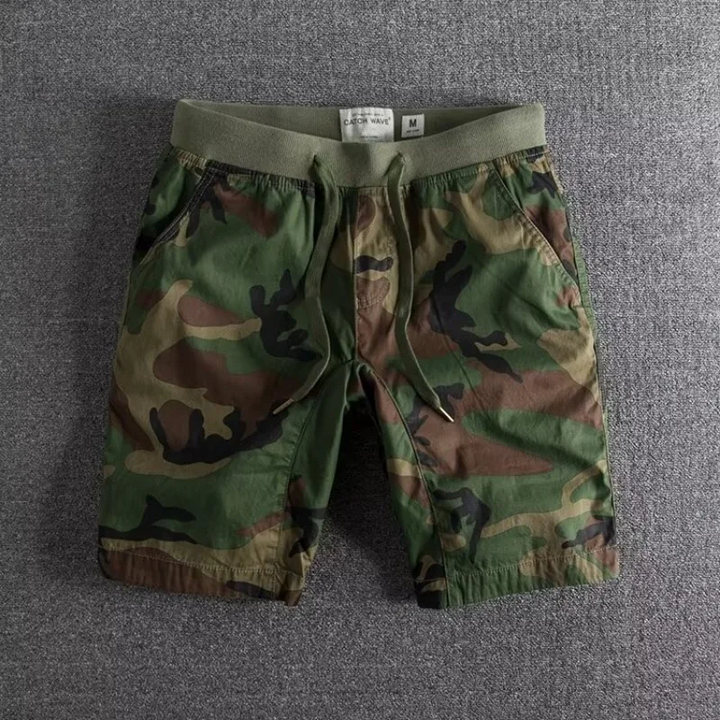 Garrett | Relaxed Camo Shorts
