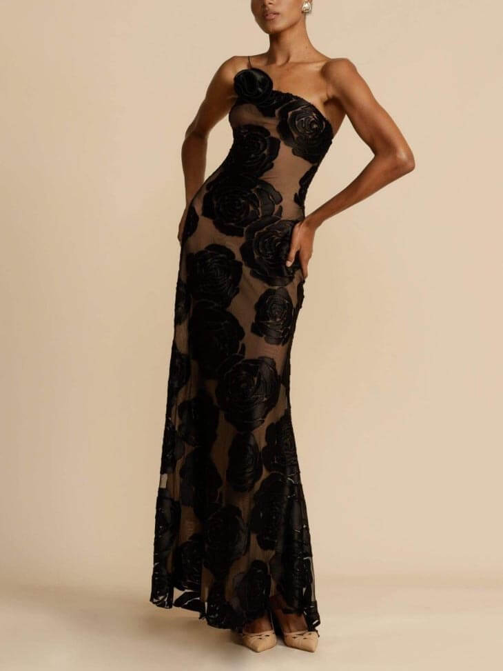 Arabella | Sophisticated Floral Maxi Dress
