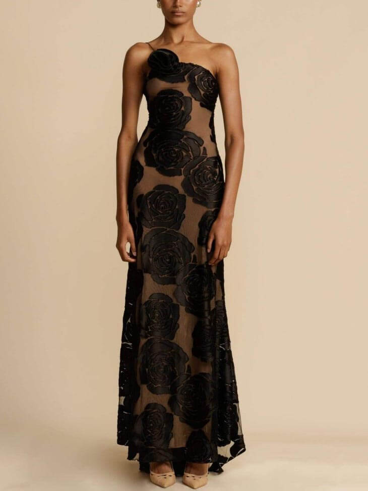 Arabella | Sophisticated Floral Maxi Dress