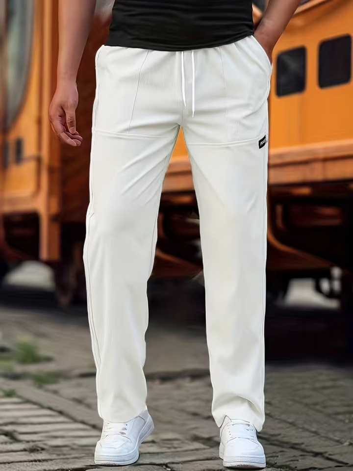 Orlando | Casual Lightweight Straight-Leg Pants