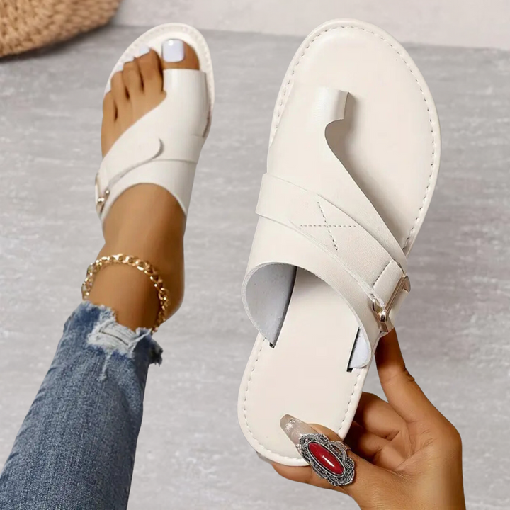 Maeve | Cushioned Comfort Toe-Loop Sandals