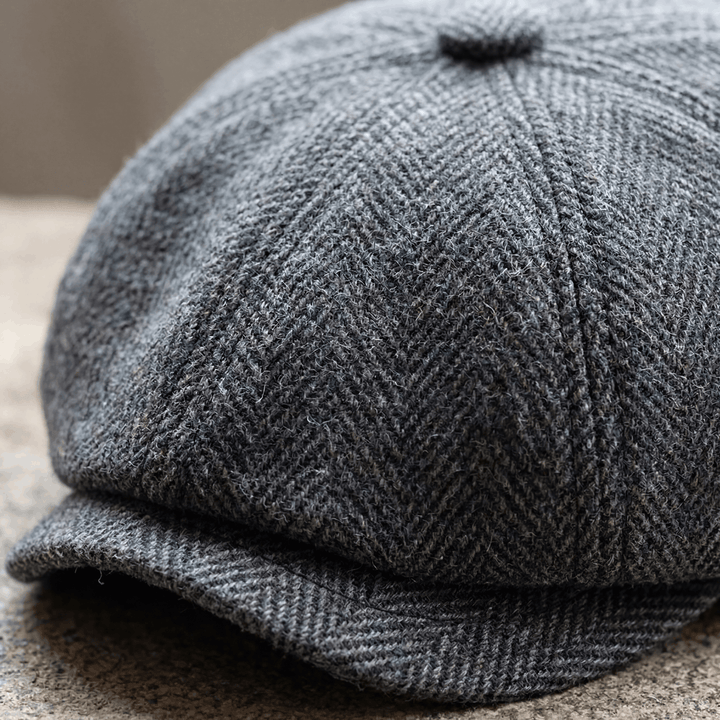 Charles | Classic Everyday Blend Flat Cap