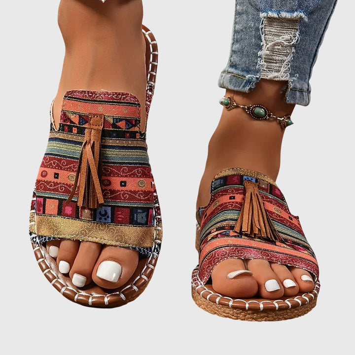 Claire | Stylish Tassels Orthopedic Sandals