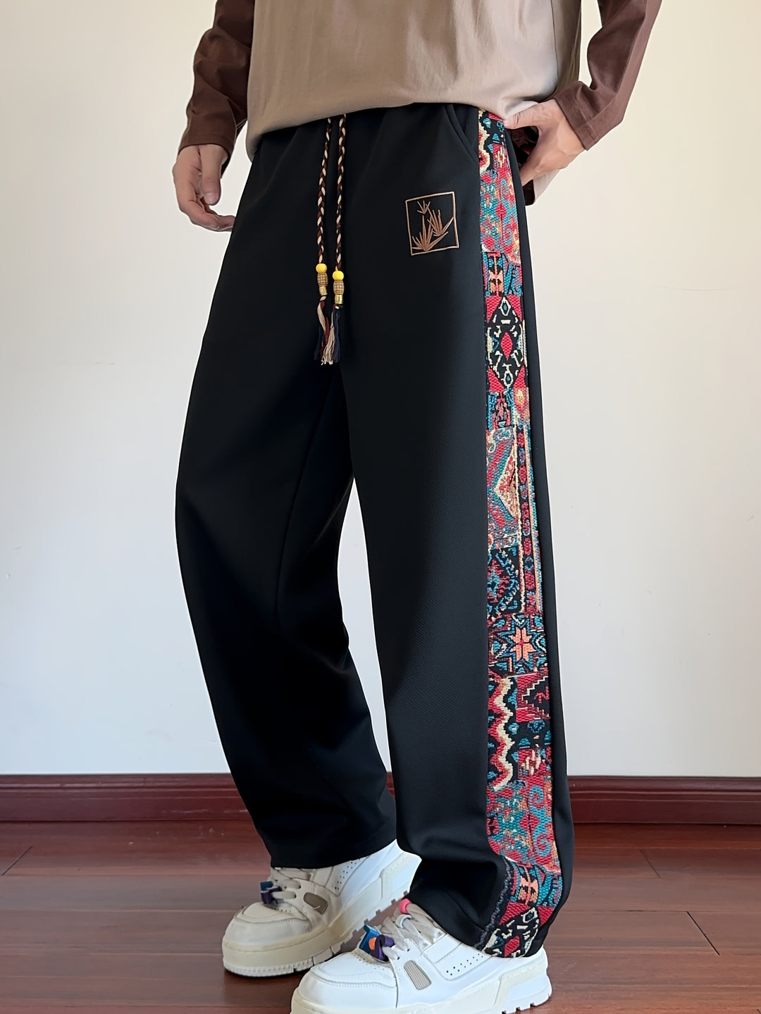 Oscar | Wide-Leg Heritage Trousers