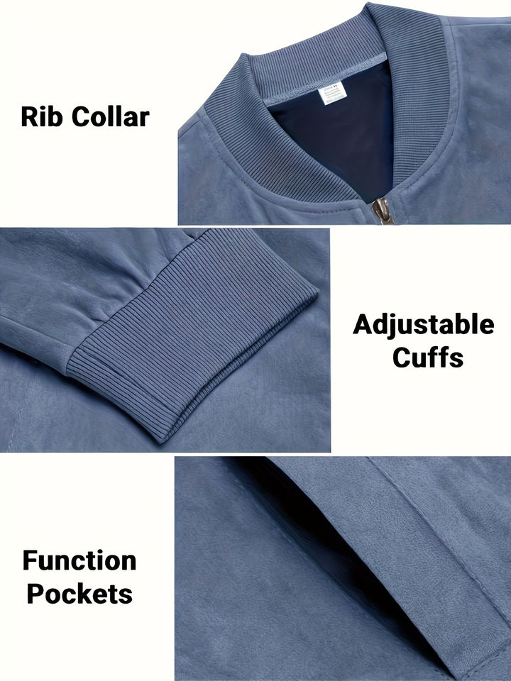 Bradley | Refined Lightweight Zip-Up Jacket