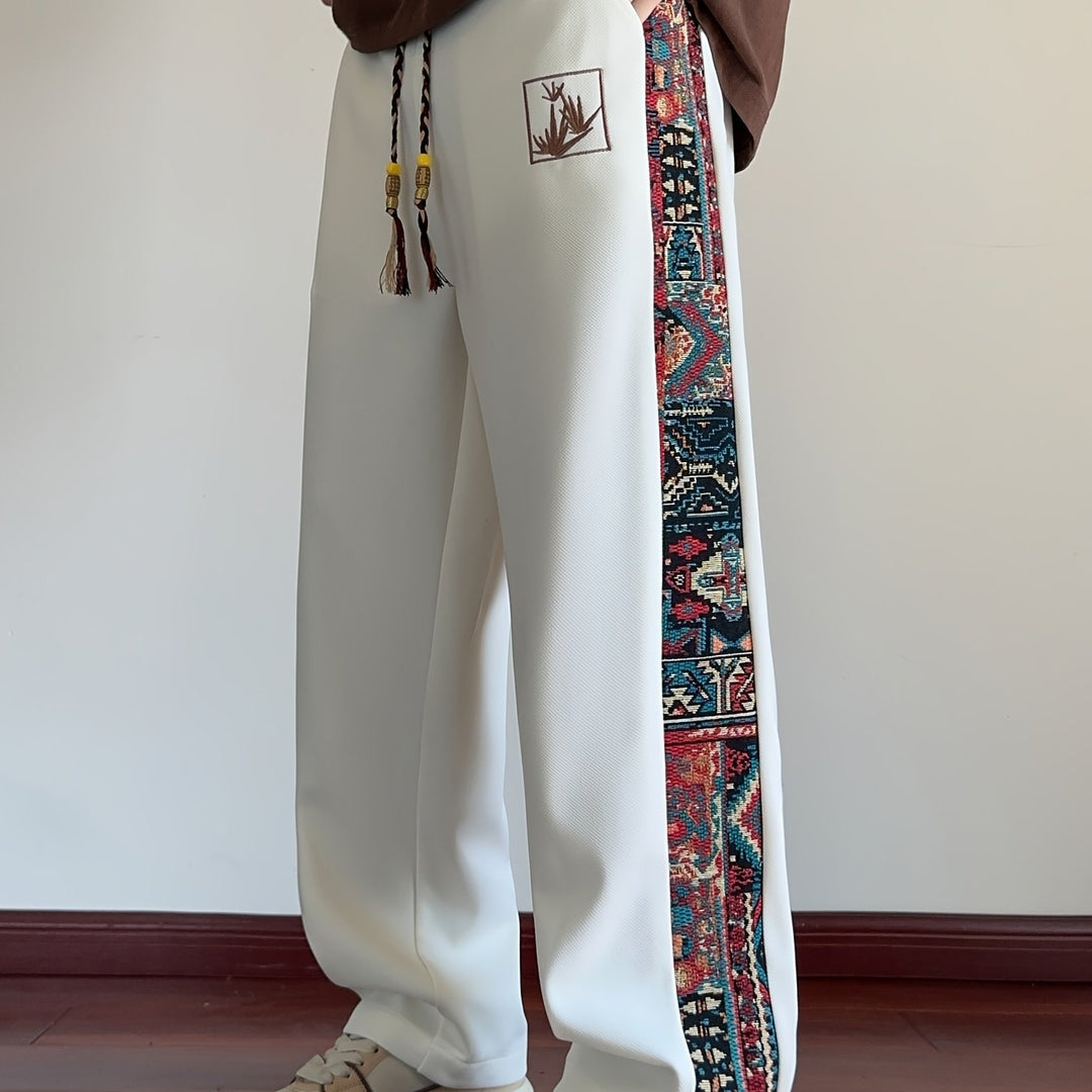 Oscar | Wide-Leg Heritage Trousers