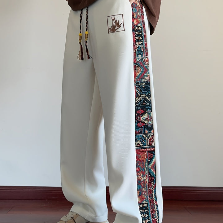 Oscar | Wide-Leg Heritage Trousers