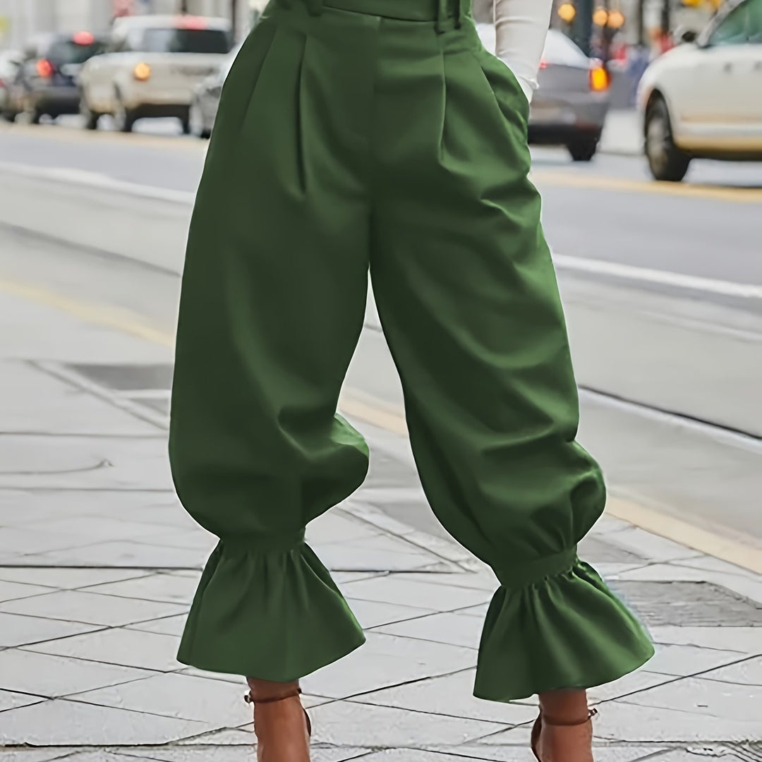 Iris | High-Waist Lantern Trousers