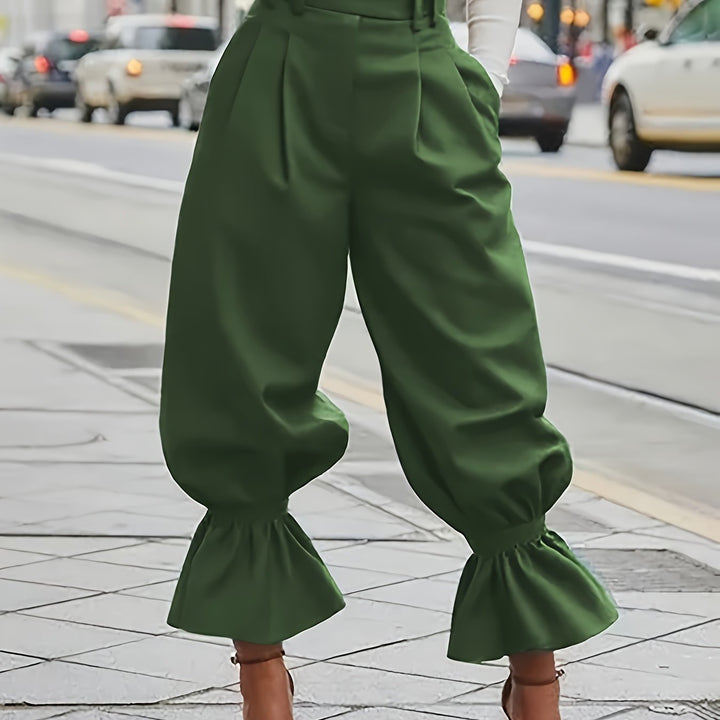 Iris | High-Waist Lantern Trousers