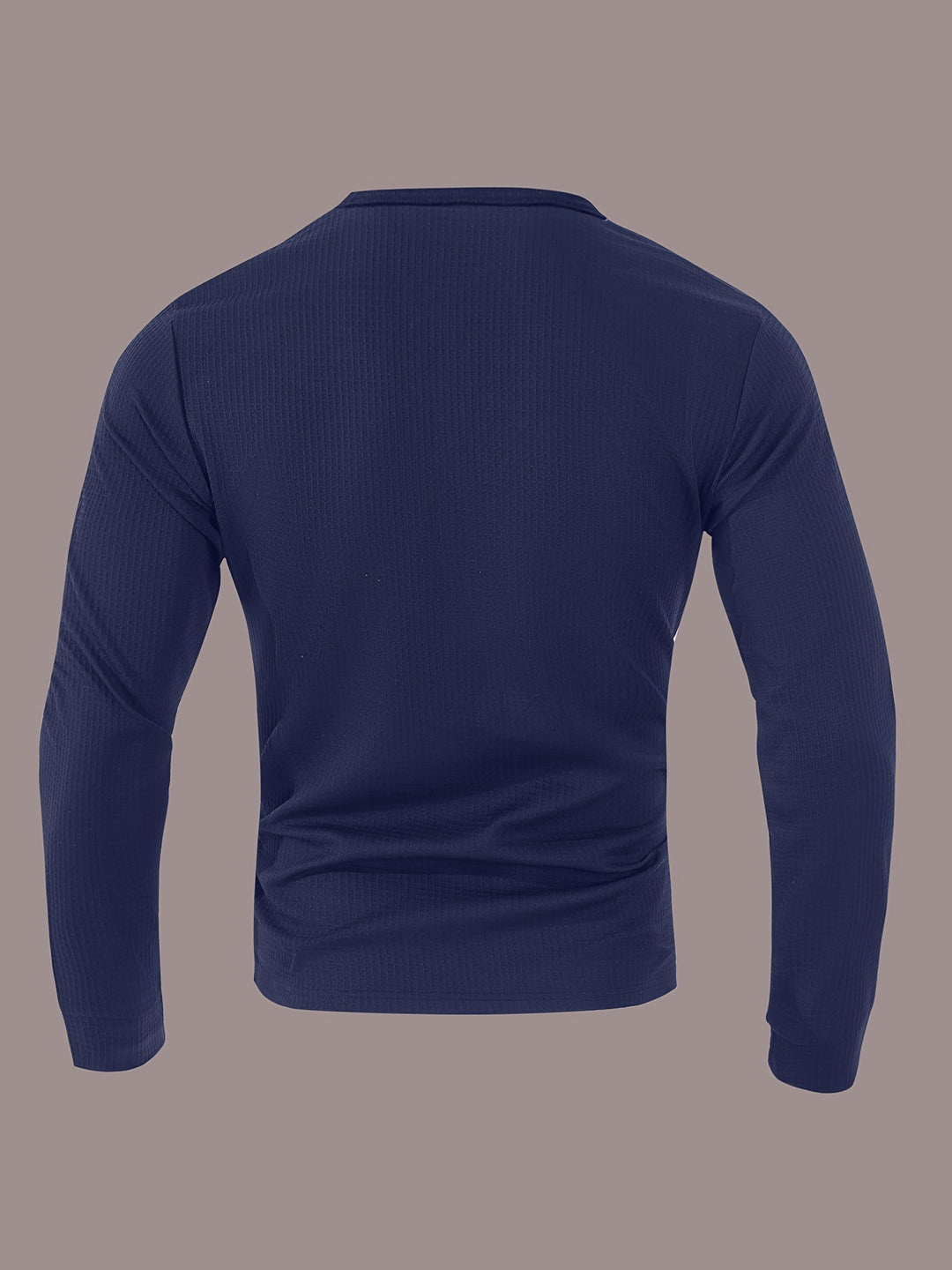 Sawyer | Textured Contrast Henley Shirt