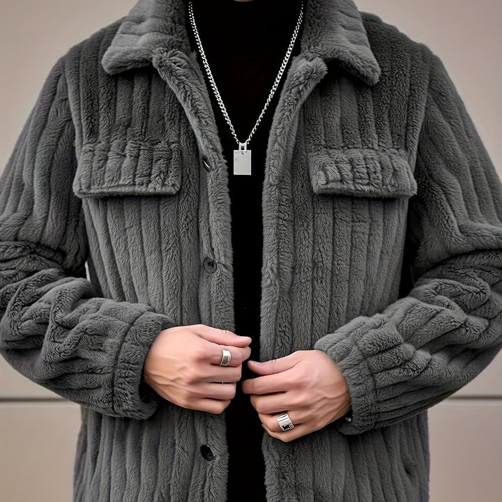 Warren | Cosy Textured Winter Jacket