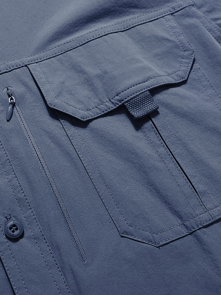 Hollis | Utility Long-Sleeve Cargo Shirt