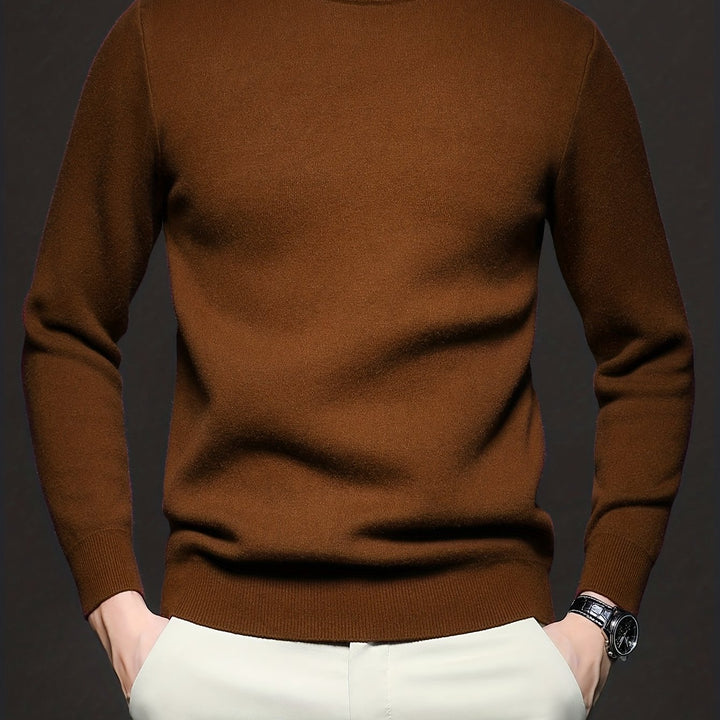 Reuben | Refined Mock-Neck Sweater