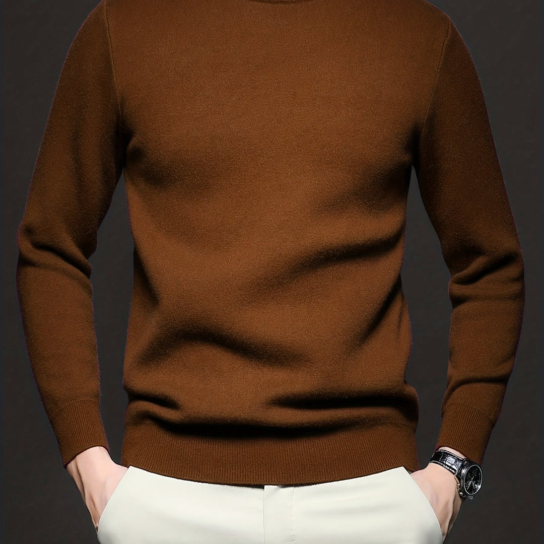 Tobias | Refined High-Neck Sweater