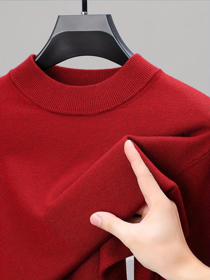 Tobias | Refined High-Neck Sweater