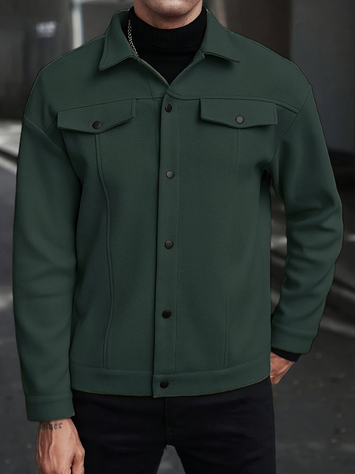 Roderick | Modern Snap-Button Jacket