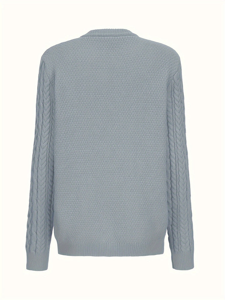 Winifred | Textured Button-Front Cardigan