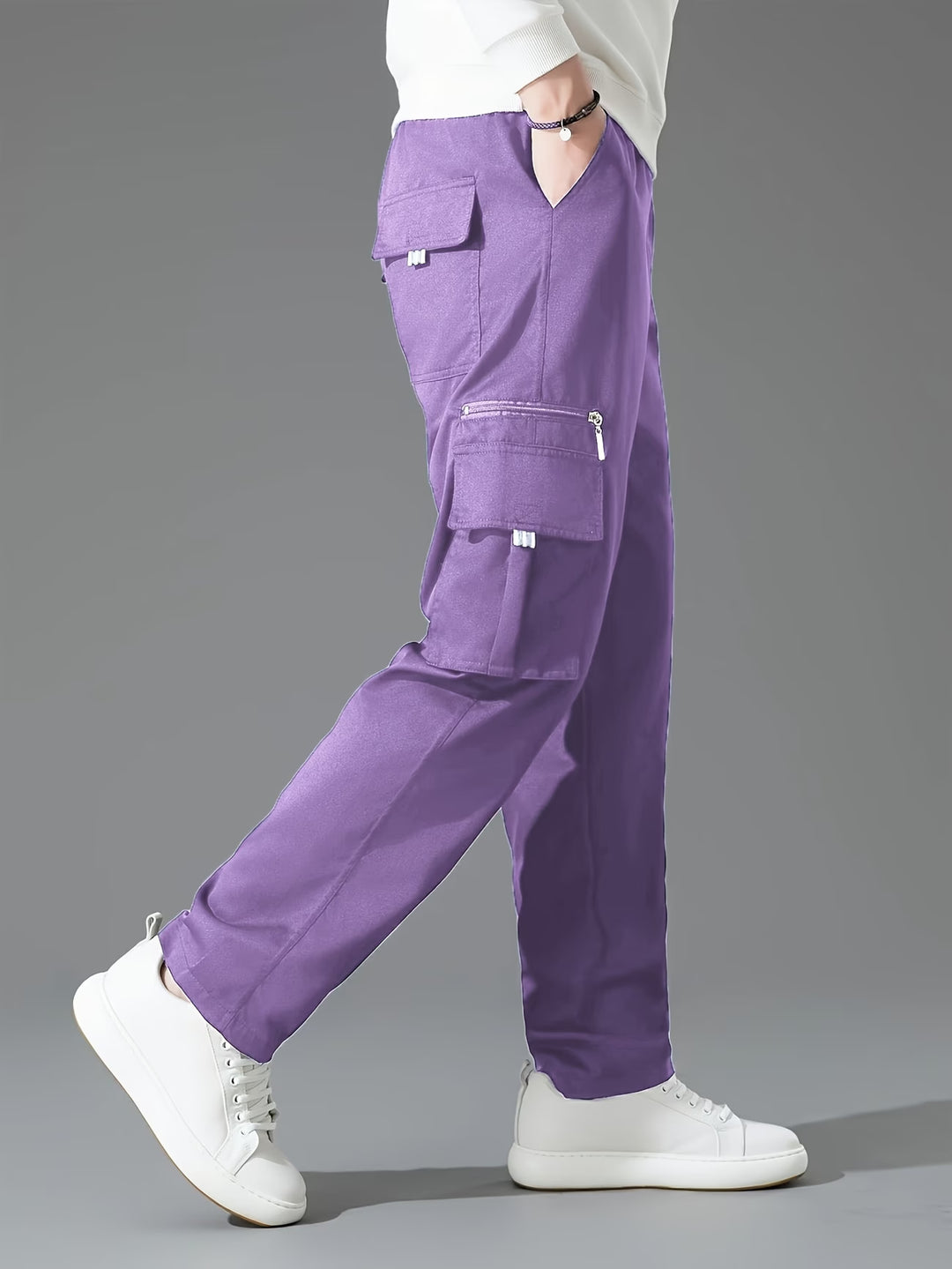 Blake | Retro Style Thickened Loose Cargo Pants