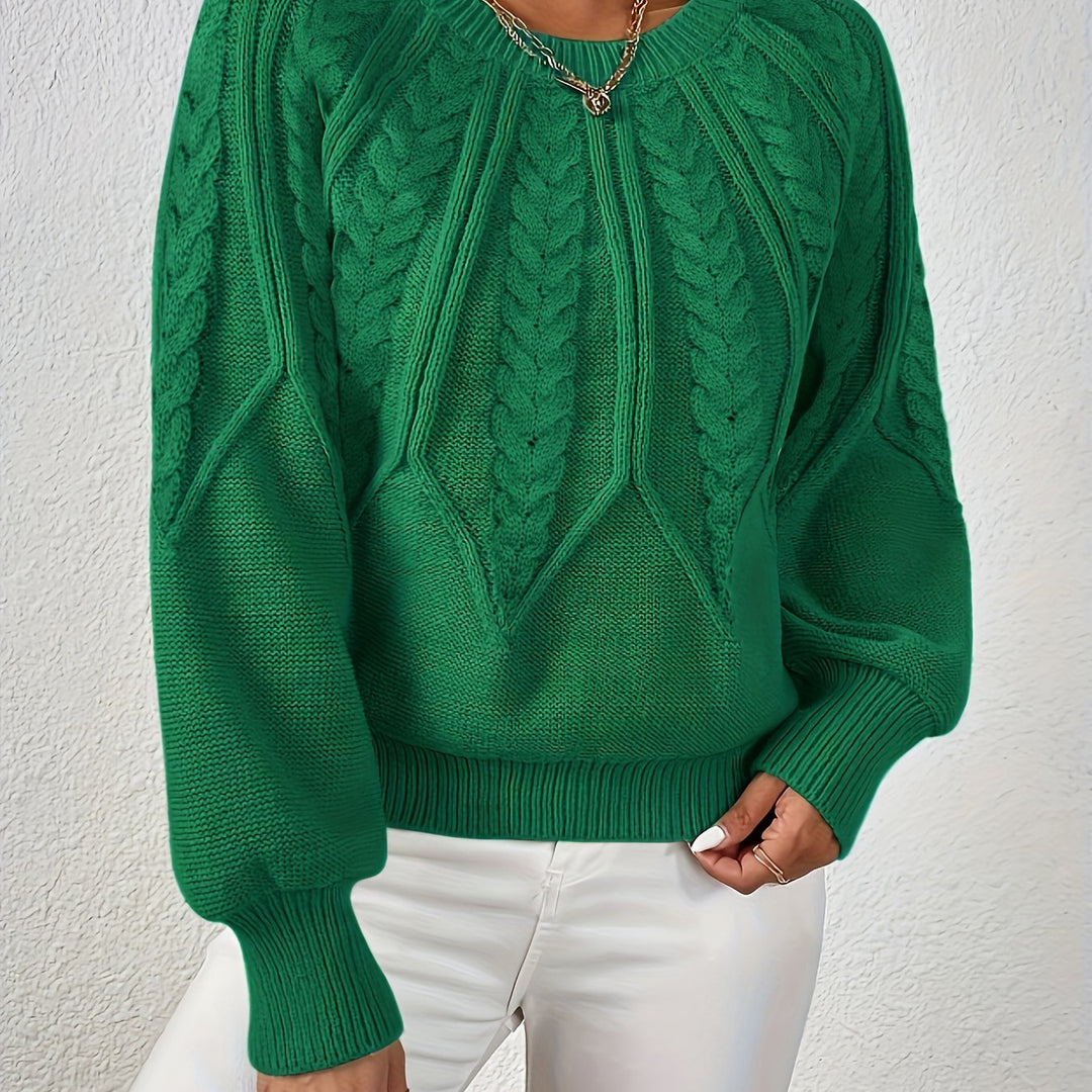 Ophelia | Relaxed Cable-Knit Sweater