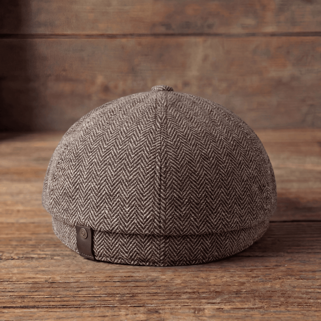 George | Classic Textured Flat Cap