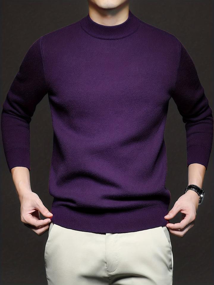 Reuben | Refined Mock-Neck Sweater