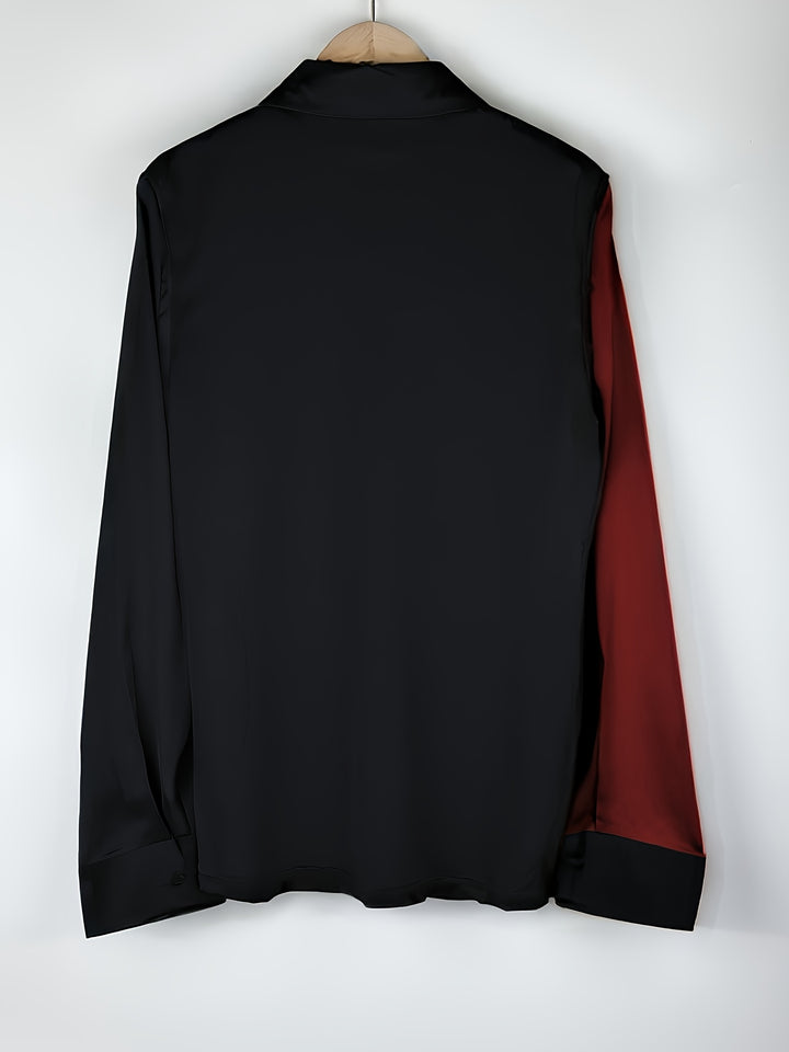 Lydia | Refined Colour-Block Shirt
