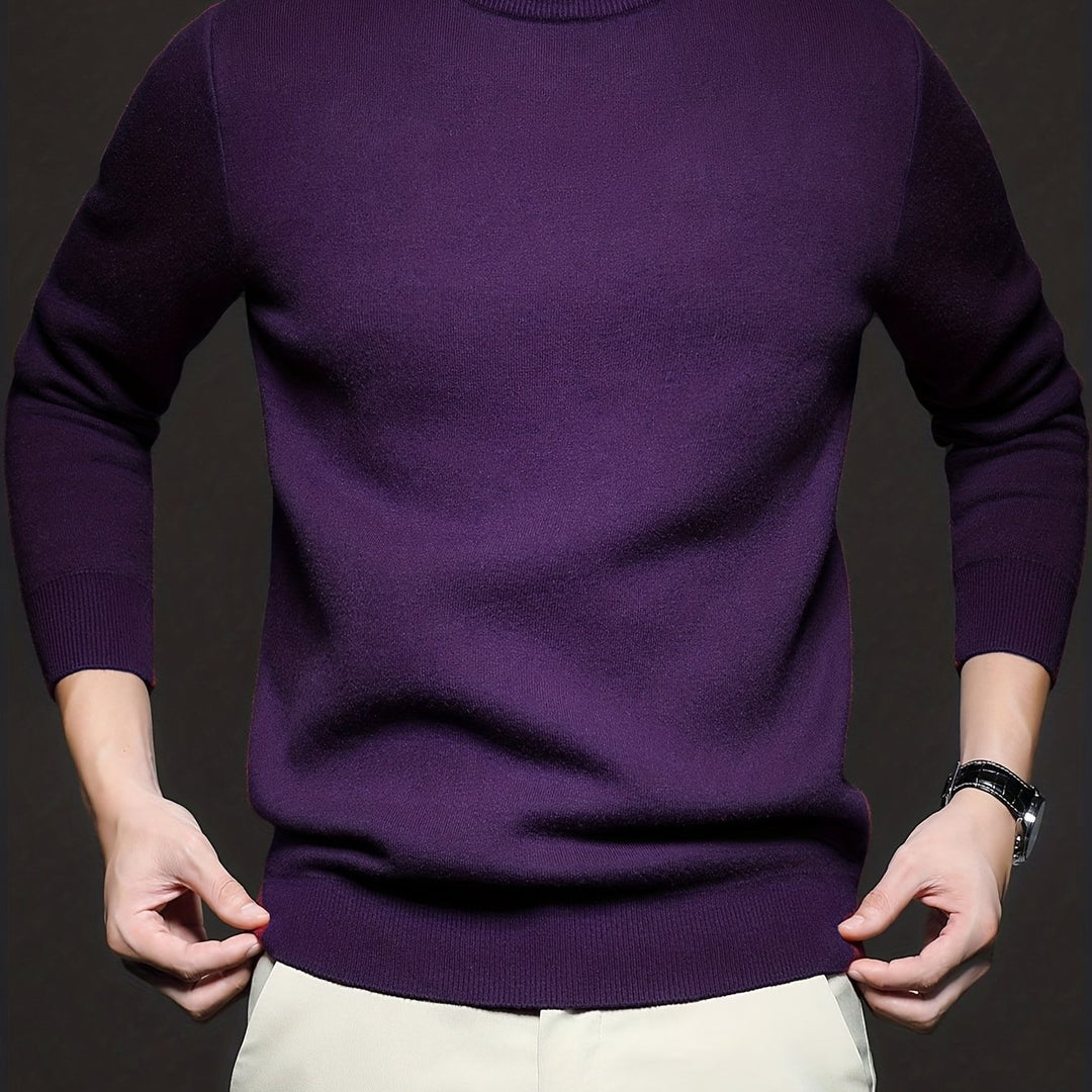 Reuben | Refined Mock-Neck Sweater