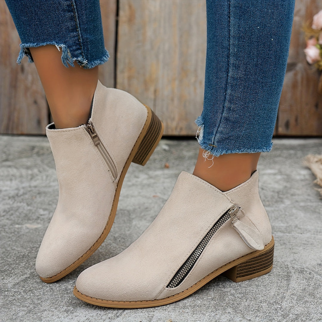 Winifred | Timeless Side-Zip Ankle Boots