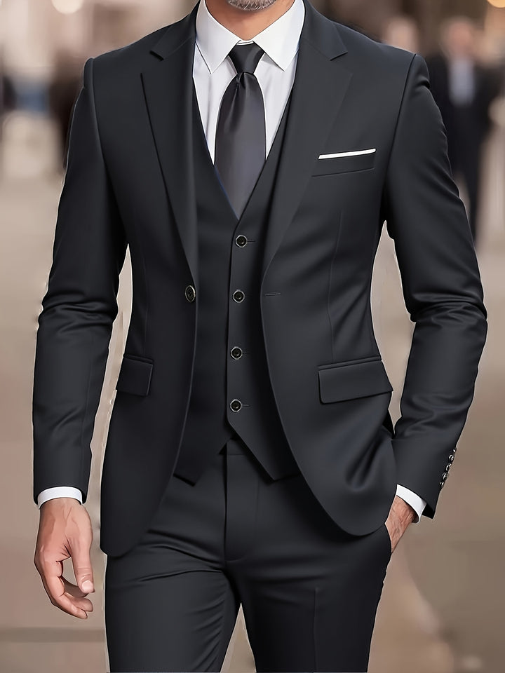 Nathaniel | Tailored Three-Piece Suit