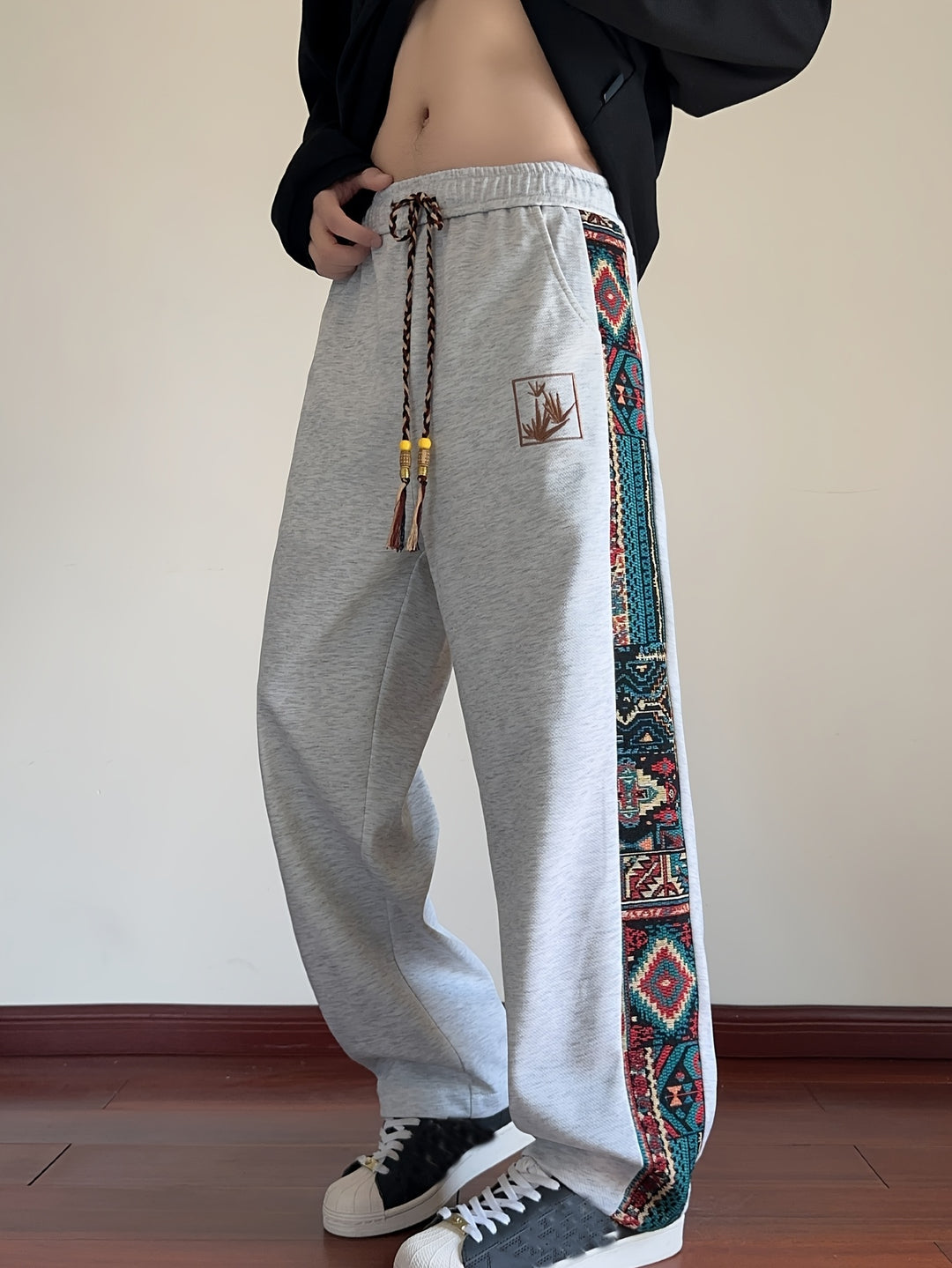 Oscar | Wide-Leg Heritage Trousers