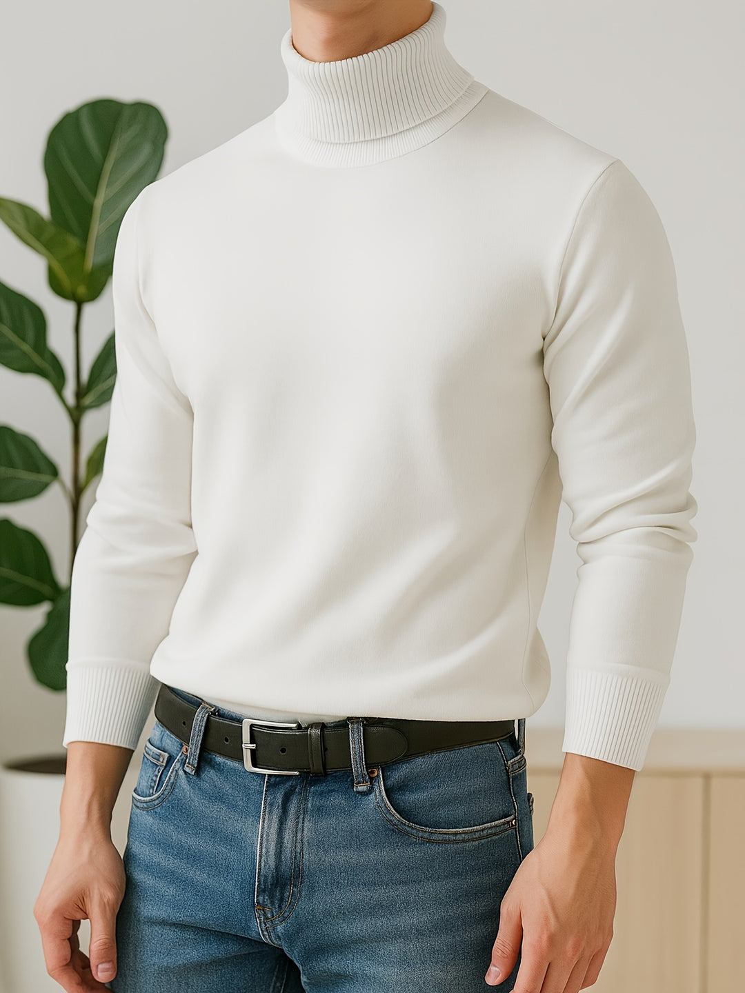 Gideon | Refined Roll-Neck Sweater