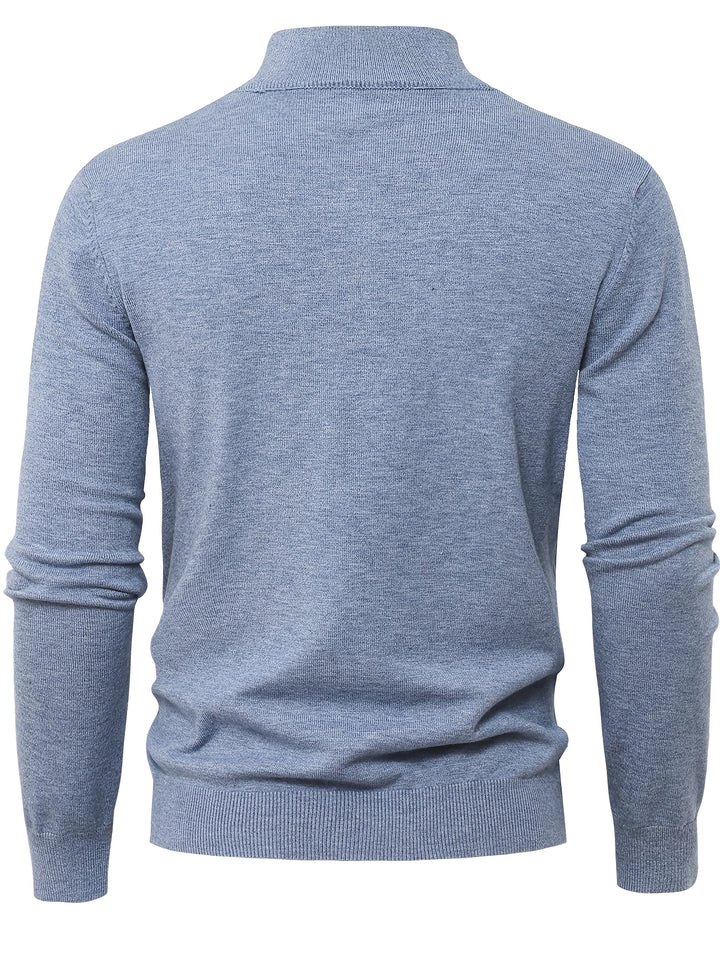Tobias | Refined High-Neck Sweater