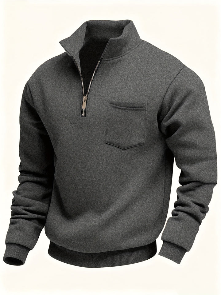 Oscar | Refined Half-Zip Pullover