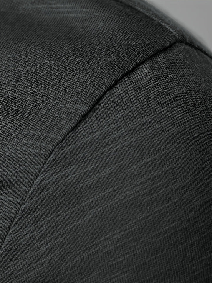 Rhys | Button-Placket Long-Sleeve Henley