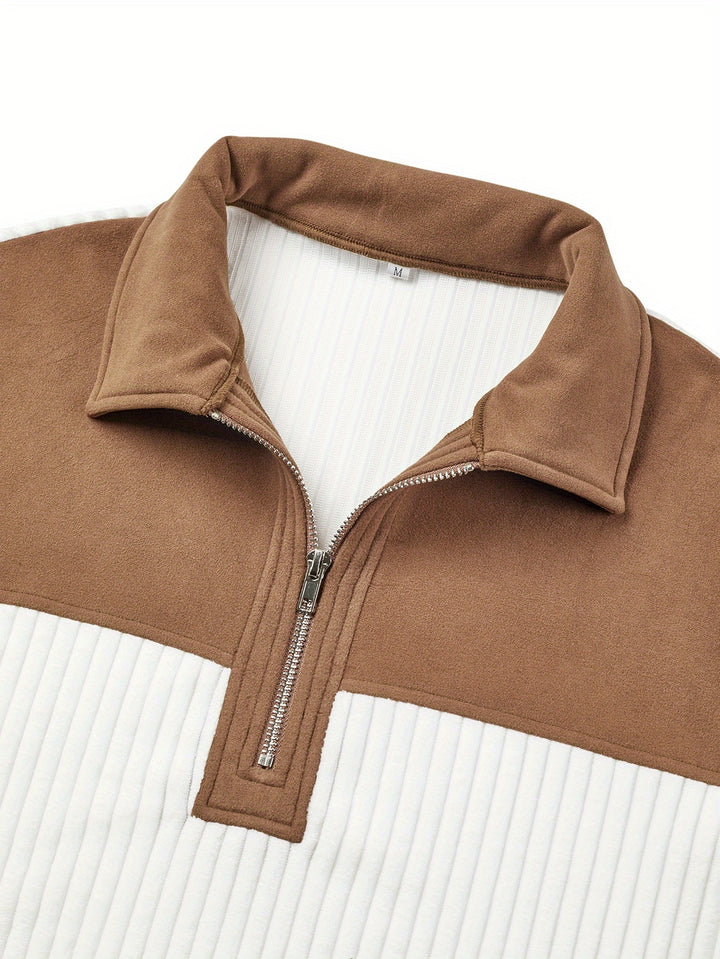 Barrett | Refined Zip-Neck Pullover