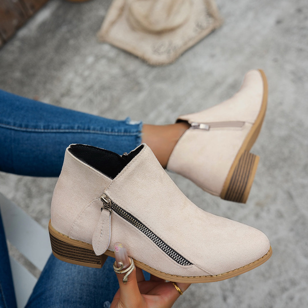 Winifred | Timeless Side-Zip Ankle Boots